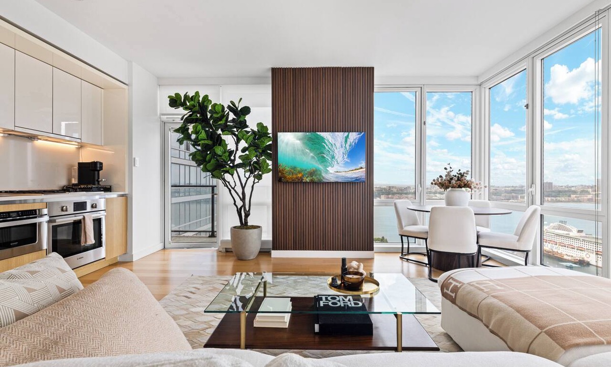 Hell's Kitchen Apartment | Corner 2BR Skyline Views, High Floor, Walk to Times Square