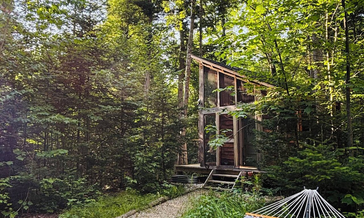 Granville Cabin | Rustic creek side cabin in the woods