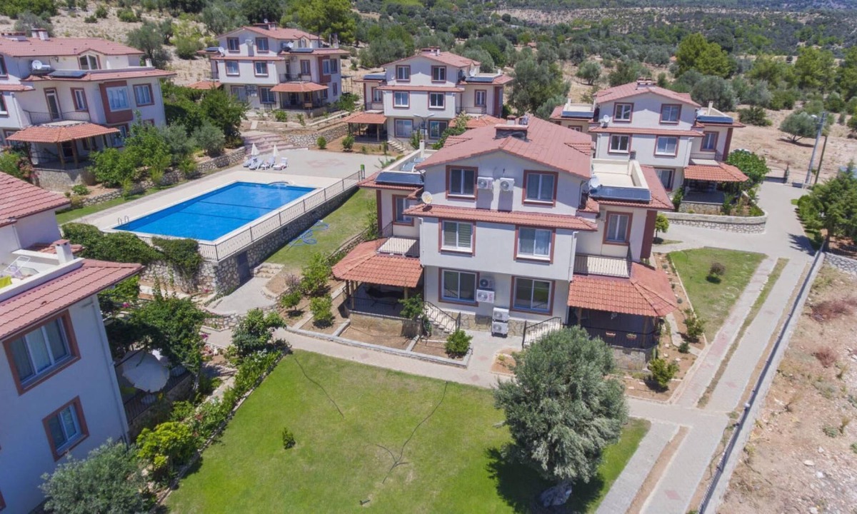 Faralya Villa | Villa with Shared Pool and Sea View in Seydikemer