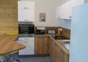 Cozy apartment 6 pax, balcony, parking, wifi in Châtel