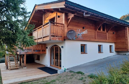 La Clusaz Ski Chalet | A unique chalet with exceptional panoramic views and direct access to hiking trails.