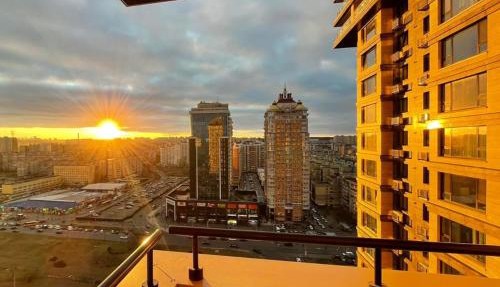 1 room 60m2 center of Obolon near River side. 11 Floor in Kyiv