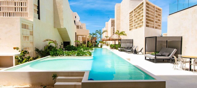 2BR beach Condo with 5 stars amenities in Telchac in Progreso