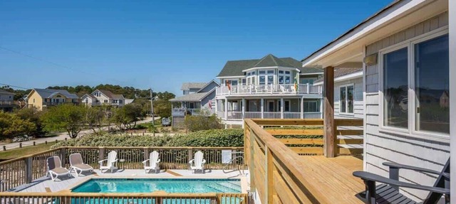 2Min Walk to Beach - Pool, Hot Tub, Ocean Views in Corolla