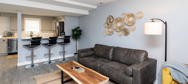 A Private Boho-Modern Stay Minutes to Downtown w/KING Bed and Hidden Nook! in Des Moines