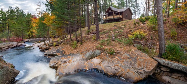 Adirondack River Lodge/Spectacular Waterfalls/Natural swimming pools. in Glenfield