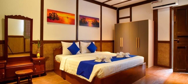 Authentic Khmer house with Garden View in Krong Siem Reap
