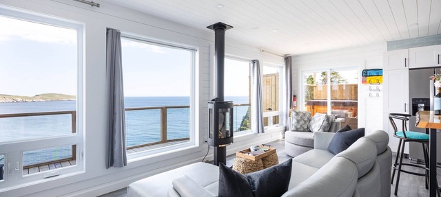 Cliffs Edge Retreat in Tors Cove