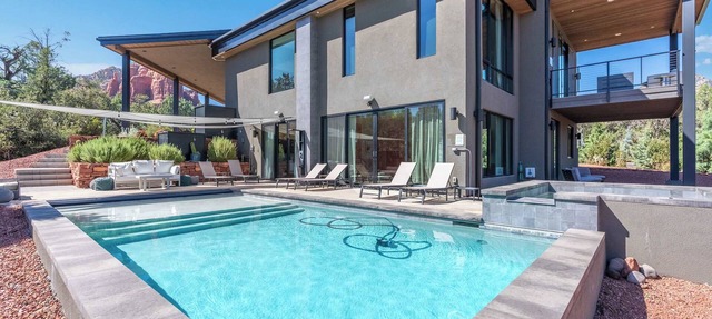 Contemporary Red Rocks Getaway: Views, Games, Pool in Sedona