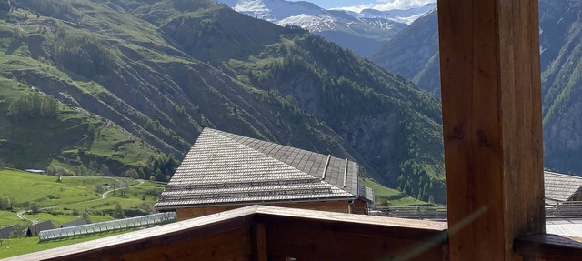 Cozy 3-person pied-de-piste chalet, south-facing terrace with mountain views, garage—Chalet d'Orcières in Orcières
