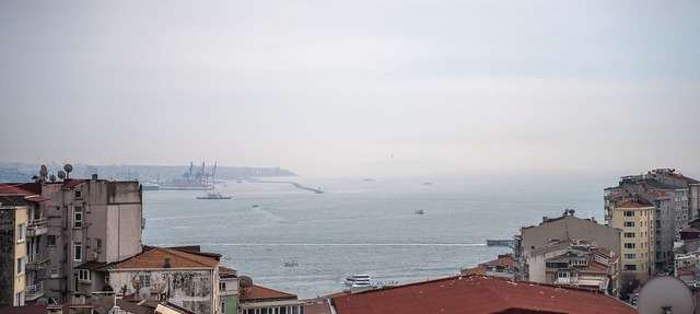 Designer Studio with Private Terrace & Bosphorus View Near Taksim Metro in İstanbul