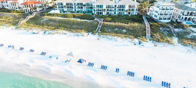 GORGEOUS Beachfront 1st floor Unit #105 at the Palms of Dune Allen on 30A in Santa Rosa Beach