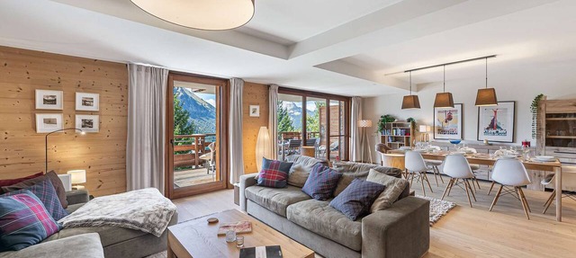 Luxury flat 6 pers. - fireplace, close to the centre and slopes in CHATEL