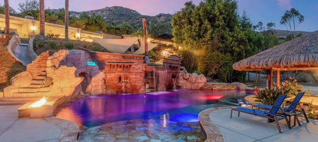 Luxury Private Resort | Pirate Ship Pool & Theater in Escondido
