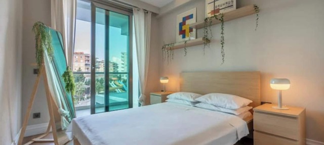 Maxihomes 1BR Stay in Sirius Town – Free Pool, Spa & Fitness in Antalya