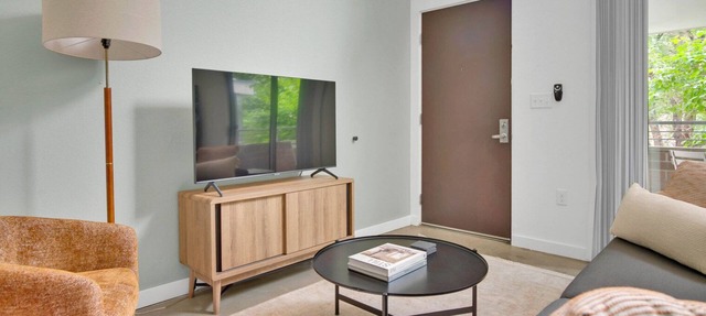 Modern Capitol Hill 1BR w/ Patio & W/D, nr Governor's Park, by Blueground in Denver