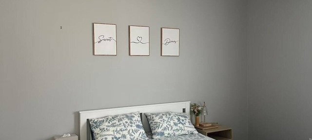 Modern Masters Bedroom with Cozy Vibes in Hicksville
