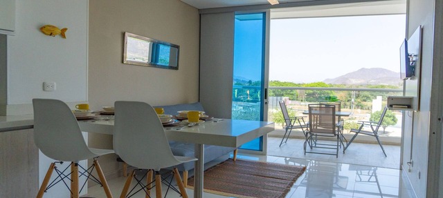 Ocean Club 411, Perfecto Para dos Personas a Pocos Pasos del Mar Caribe in Santa Marta