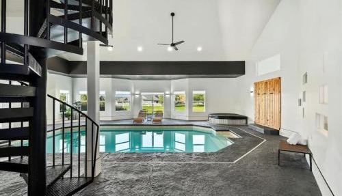 Private Oasis On 2 Acres with Indoor Pool and Theater in Eagle