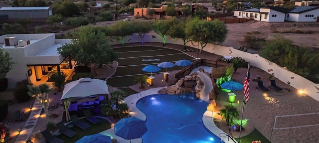 Private Oasis, Pickleball, Sand Volleyball, Sleeps 24 in Phoenix