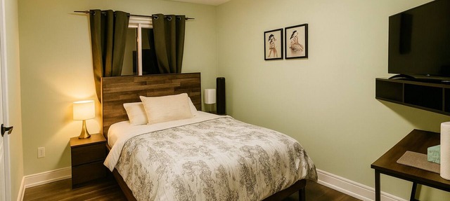 Queen bed Cozy in Brampton