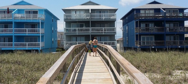 Relax Oceanfront at our 2-bedroom Oceanfront condo in Carolina Beach in Carolina Beach