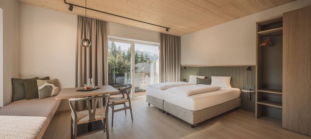 Studio-Private Bathroom-Countryside view-Studio S mit Balkon/Garte in Mösern bei Seefeld